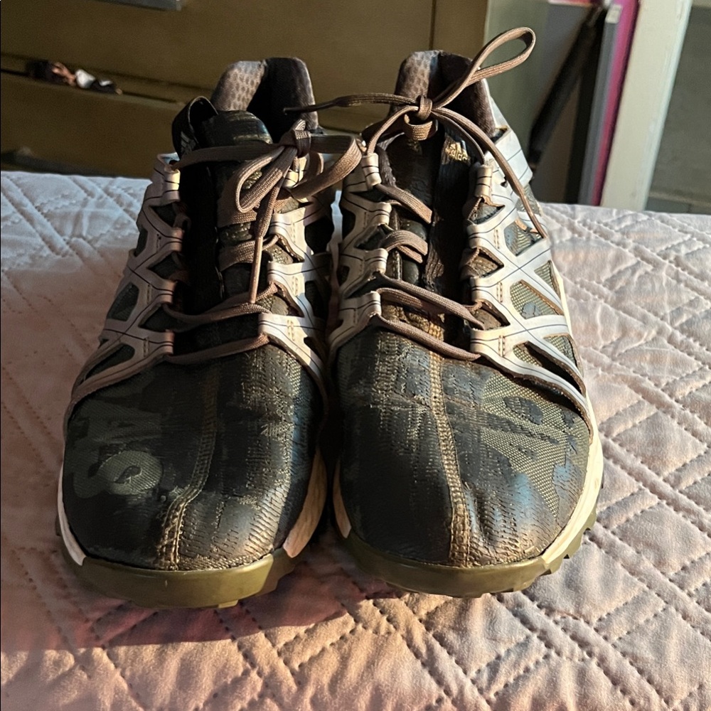 adidas Black and Gray Athletic Shoes